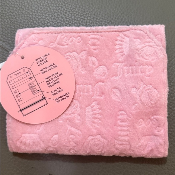 Pink Travel Jewelry Organizer - Picture 2 of 4